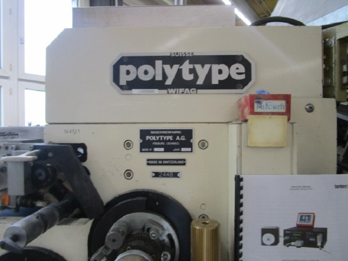 BECHERDRUCKMASCHINE POLYTYPE BDM 400 - Printing machinery: picture 5 BECHERDRUCKMASCHINE POLYTYPE BDM 400 - Printing machinery: picture 5