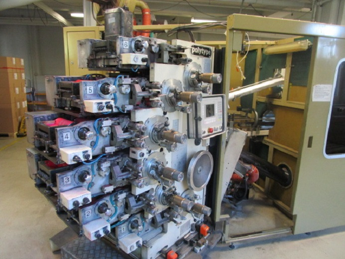 BECHERDRUCKMASCHINE POLYTYPE BDM65 - Printing machinery: picture 2 BECHERDRUCKMASCHINE POLYTYPE BDM65 - Printing machinery: picture 2