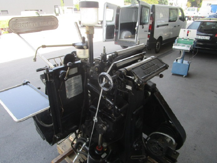 Offset printing machine HEIDELBERG TIEGEL A4: picture 6