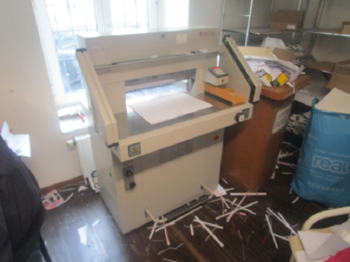 STAPELSCHNEIDER EBA 551 LT - Paper cutting machine: picture 2 STAPELSCHNEIDER EBA 551 LT - Paper cutting machine: picture 2