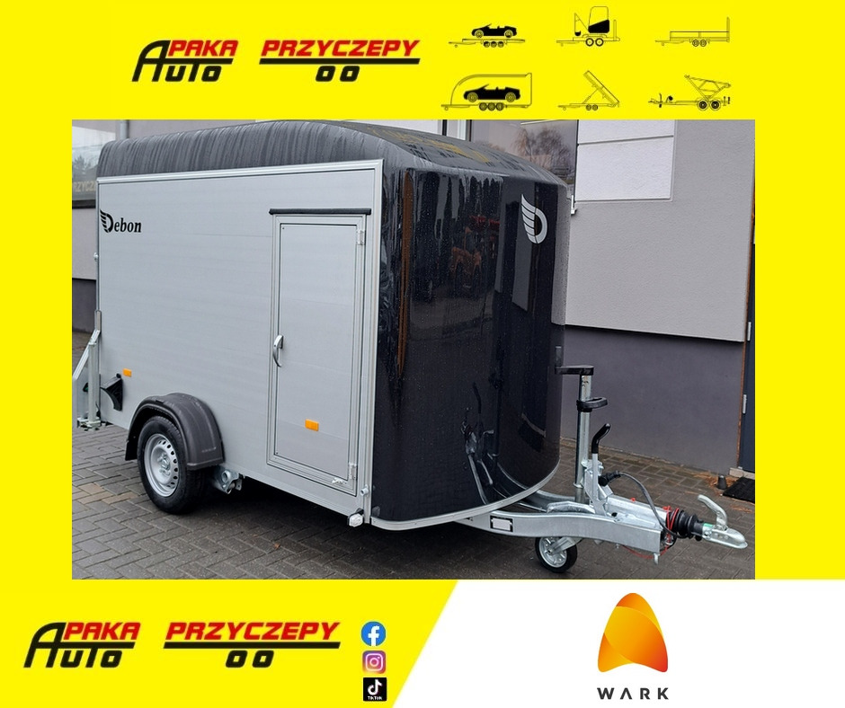 PRZYCZEPA CARGO 300 AL+D, DMC 1300 KG, dł. 300 cm x szer. 155 cm x wys. 190 cm / CARGO Trailer 300 AL+D, DMC 1300 KG, length 300 cm x width 155 cm x height 190 cm - Closed box trailer: picture 1 PRZYCZEPA CARGO 300 AL+D, DMC 1300 KG, dł. 300 cm x szer. 155 cm x wys. 190 cm / CARGO Trailer 300 AL+D, DMC 1300 KG, length 300 cm x width 155 cm x height 190 cm - Closed box trailer: picture 1