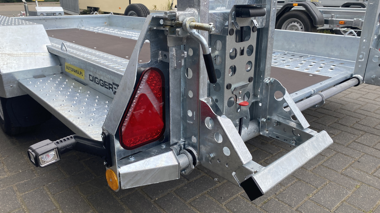New Plant trailer PRZYCZEPA LAWETA KOPARKI MINIKOPARKI 370x170 CM, 3500 KG / EXCAVATOR MINI EXCAVATOR TRANSPORTER TRAILER 370x170 CM, DMC 3500 KG: picture 10 New Plant trailer PRZYCZEPA LAWETA KOPARKI MINIKOPARKI 370x170 CM, 3500 KG / EXCAVATOR MINI EXCAVATOR TRANSPORTER TRAILER 370x170 CM, DMC 3500 KG: picture 10