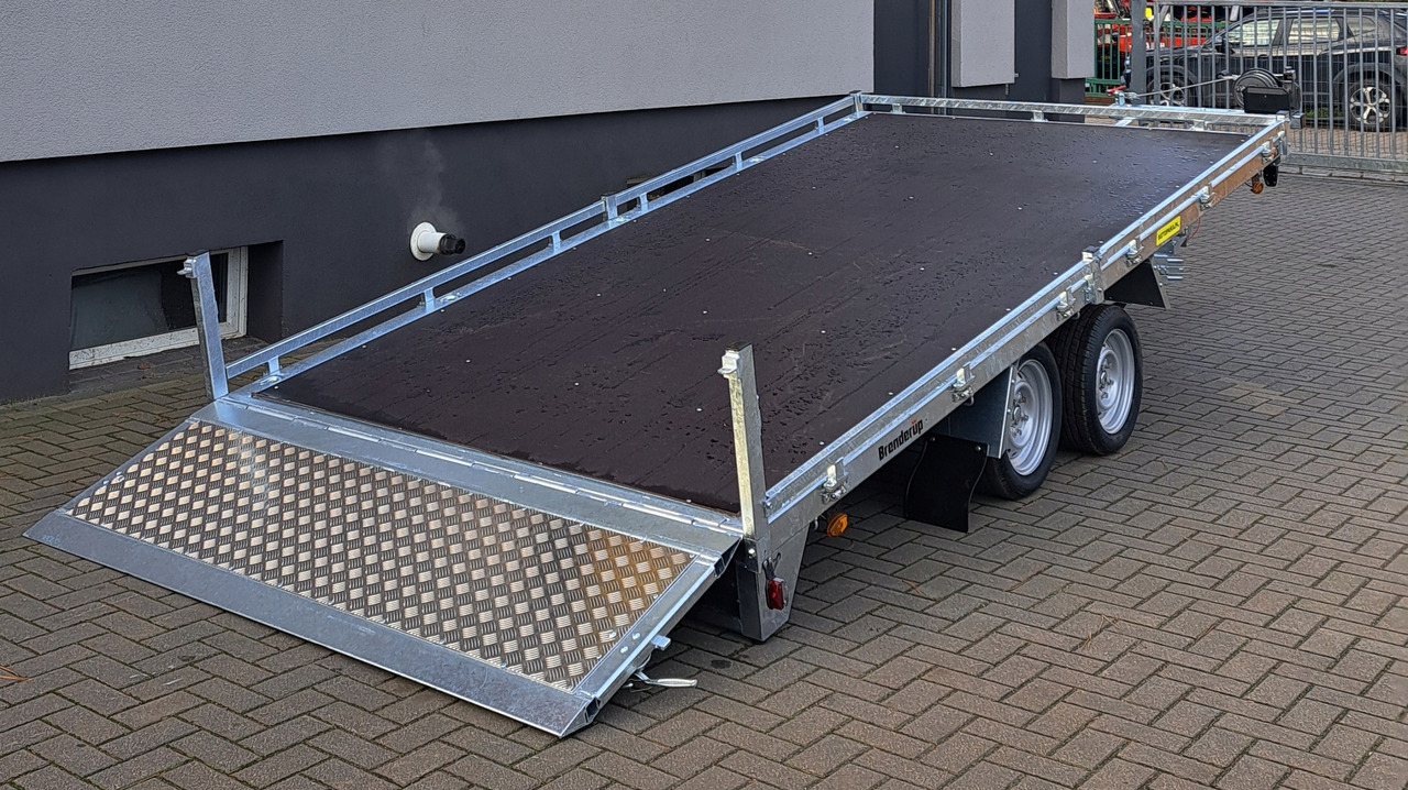 PRZYCZEPA PLATFORMA 408 CM, UCHYŁOWA Z WCIĄGARKĄ, DMC 3500 KG / PLATFORM TRAILER 408 CM, TIPPING WITH WINCH, DMC 3500 KG - Dropside/ Flatbed trailer: picture 2 PRZYCZEPA PLATFORMA 408 CM, UCHYŁOWA Z WCIĄGARKĄ, DMC 3500 KG / PLATFORM TRAILER 408 CM, TIPPING WITH WINCH, DMC 3500 KG - Dropside/ Flatbed trailer: picture 2