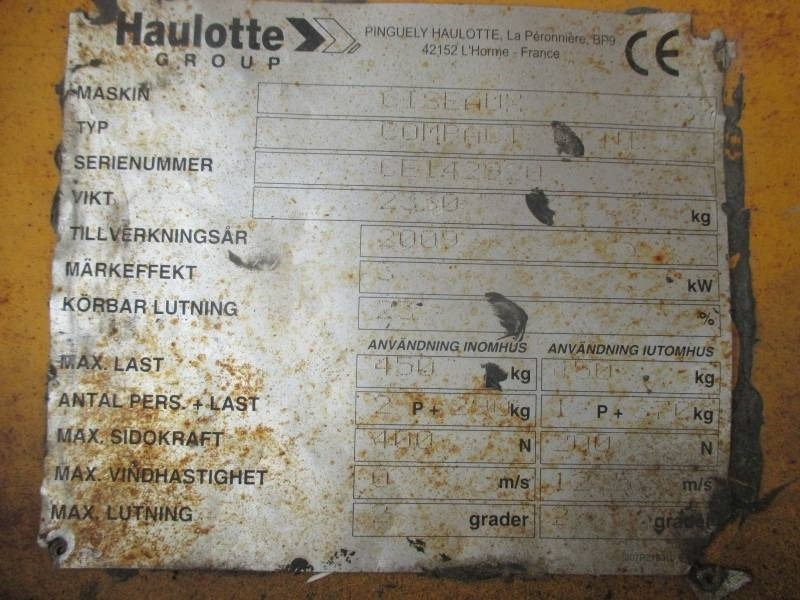 Haulotte Compact 10 - Scissor lift: picture 5 Haulotte Compact 10 - Scissor lift: picture 5