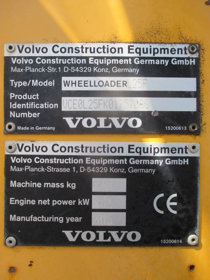 Wheel loader Volvo L 25 F: picture 15