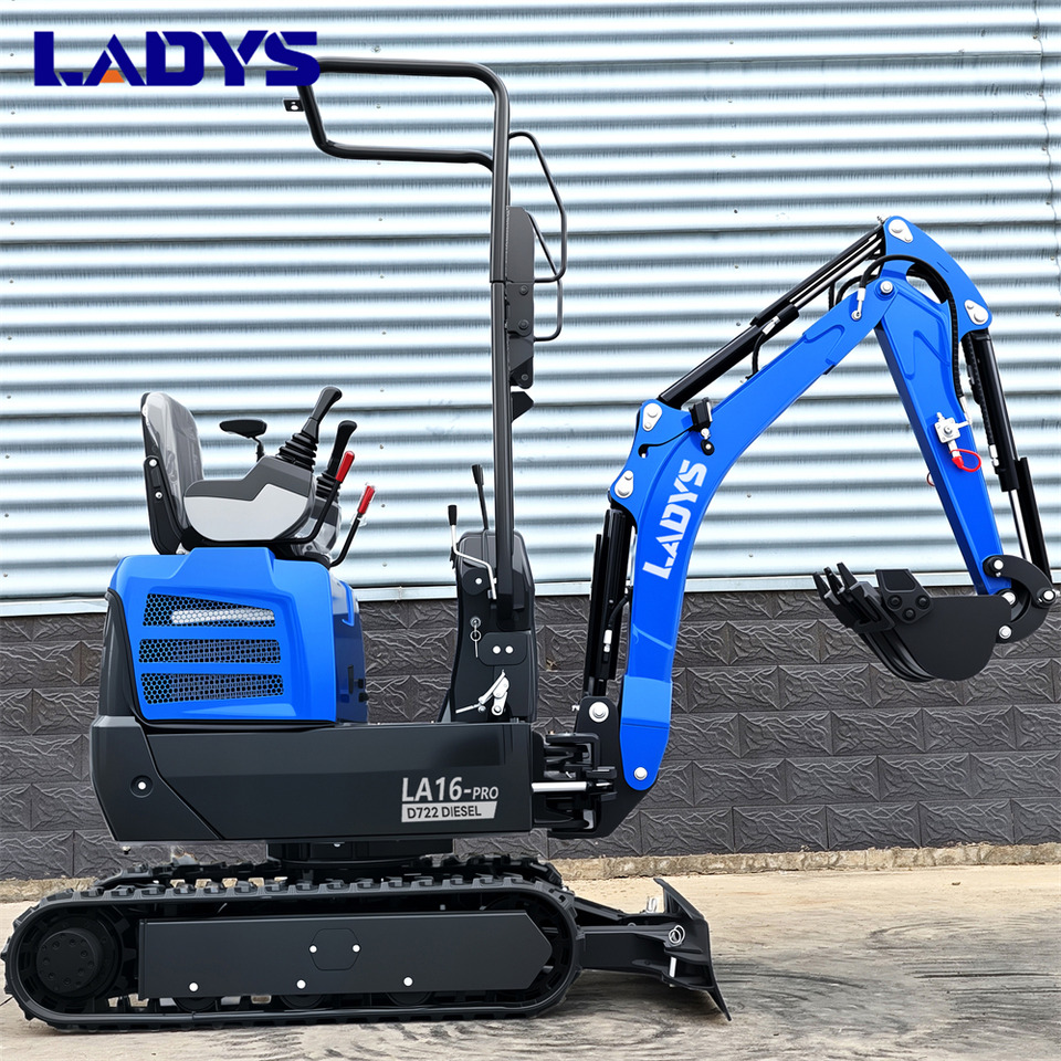 New Mini excavator LADYS LA16Pro Mini Excavator Kubota Euro 5/Epa Engine Mini Excavator For Sale: picture 6