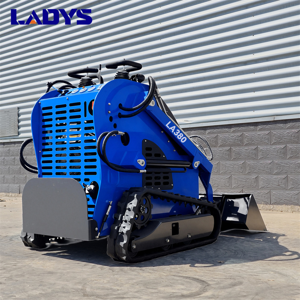 LADYS LA380 Mini Skid Steer Loader Compact Track Diesel Cheap Mini Skid Steer Loader For Sale With Mini Skid Steer Attachments 4 In 1 Bucket - Skid steer loader: picture 4 LADYS LA380 Mini Skid Steer Loader Compact Track Diesel Cheap Mini Skid Steer Loader For Sale With Mini Skid Steer Attachments 4 In 1 Bucket - Skid steer loader: picture 4