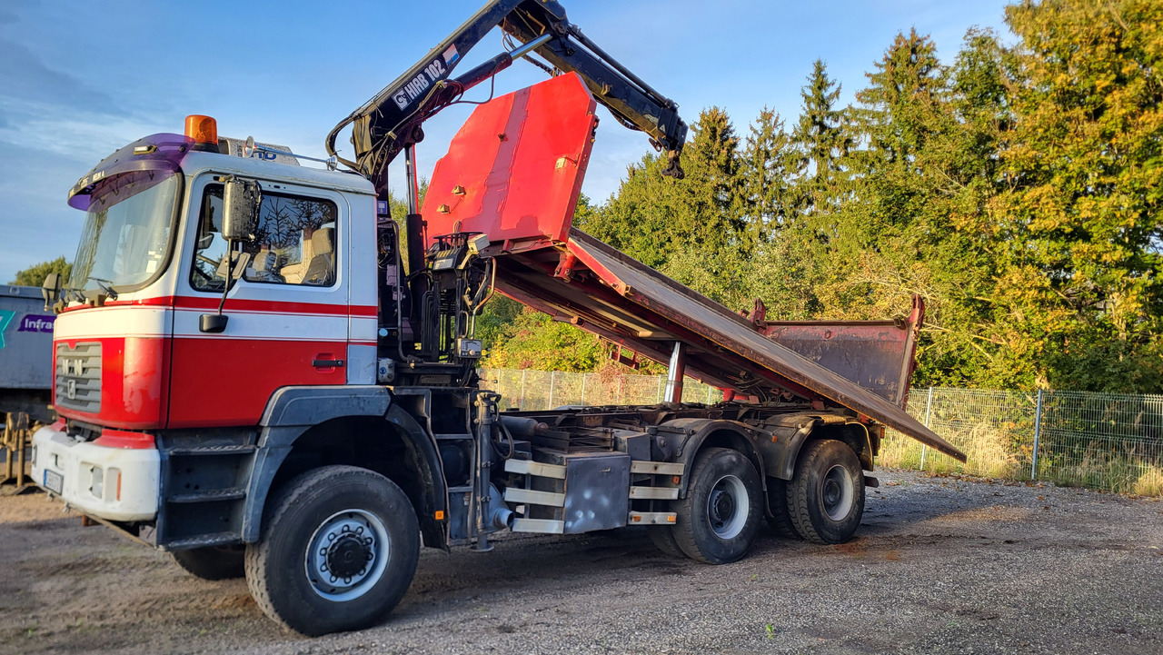 MAN 33.414 6X6 HIAB 102 33.414 - Tipper: picture 3 MAN 33.414 6X6 HIAB 102 33.414 - Tipper: picture 3