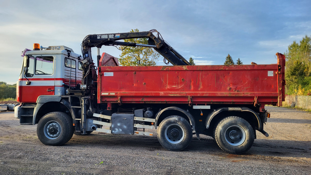 MAN 33.414 6X6 HIAB 102 33.414 - Tipper: picture 5 MAN 33.414 6X6 HIAB 102 33.414 - Tipper: picture 5
