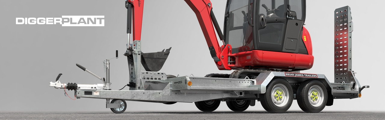 BRIAN JAMES TRAILERS Digger Plant - Plant trailer: picture 1 BRIAN JAMES TRAILERS Digger Plant - Plant trailer: picture 1