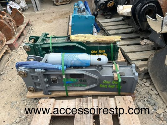BRH pour pelle de 1T5 à 3T - Hydraulic hammer: picture 1 BRH pour pelle de 1T5 à 3T - Hydraulic hammer: picture 1