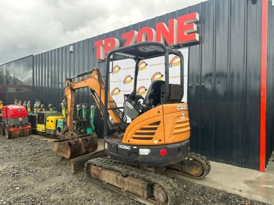Mini excavator Case CX26C Canopy: picture 8