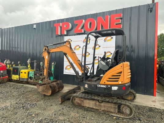 Mini excavator Case CX26C Canopy: picture 6
