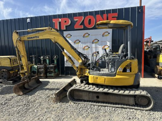 Komatsu PC55MR-3 à 22500 Euros HT - Mini excavator: picture 2 Komatsu PC55MR-3 à 22500 Euros HT - Mini excavator: picture 2