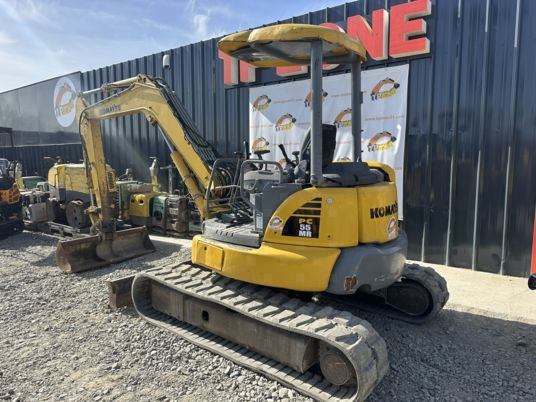 Komatsu PC55MR-3 à 22500 Euros HT - Mini excavator: picture 4 Komatsu PC55MR-3 à 22500 Euros HT - Mini excavator: picture 4