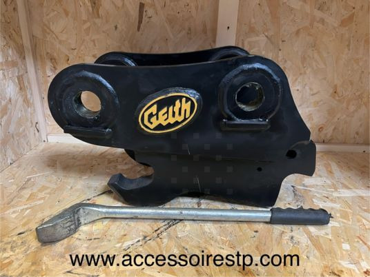 Attache rapide pour minipelle de 4T à 9T - Quick coupler: picture 1 Attache rapide pour minipelle de 4T à 9T - Quick coupler: picture 1