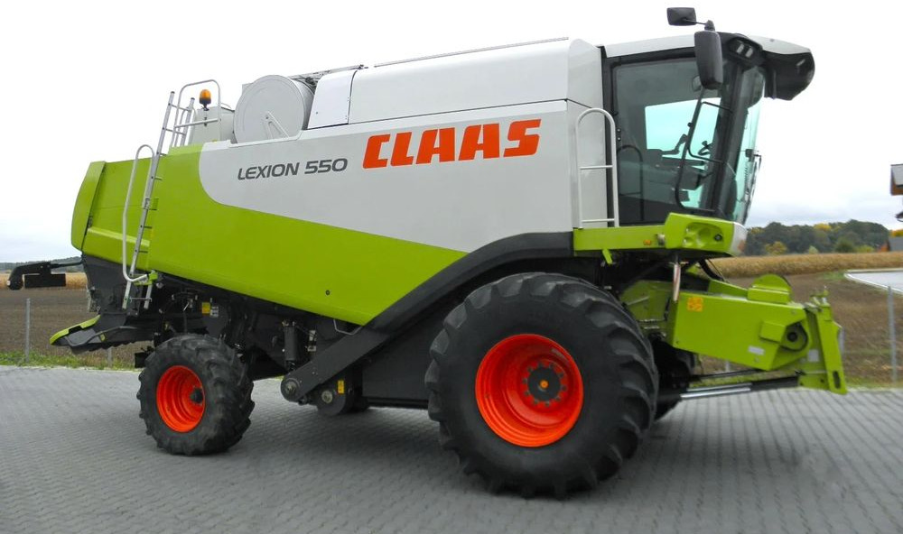 Claas Lexion 550 2005 Rok, heder V750, Najbogatsza Wersja, Nie Malowany, Stan Idealny - Combine harvester: picture 5 Claas Lexion 550 2005 Rok, heder V750, Najbogatsza Wersja, Nie Malowany, Stan Idealny - Combine harvester: picture 5
