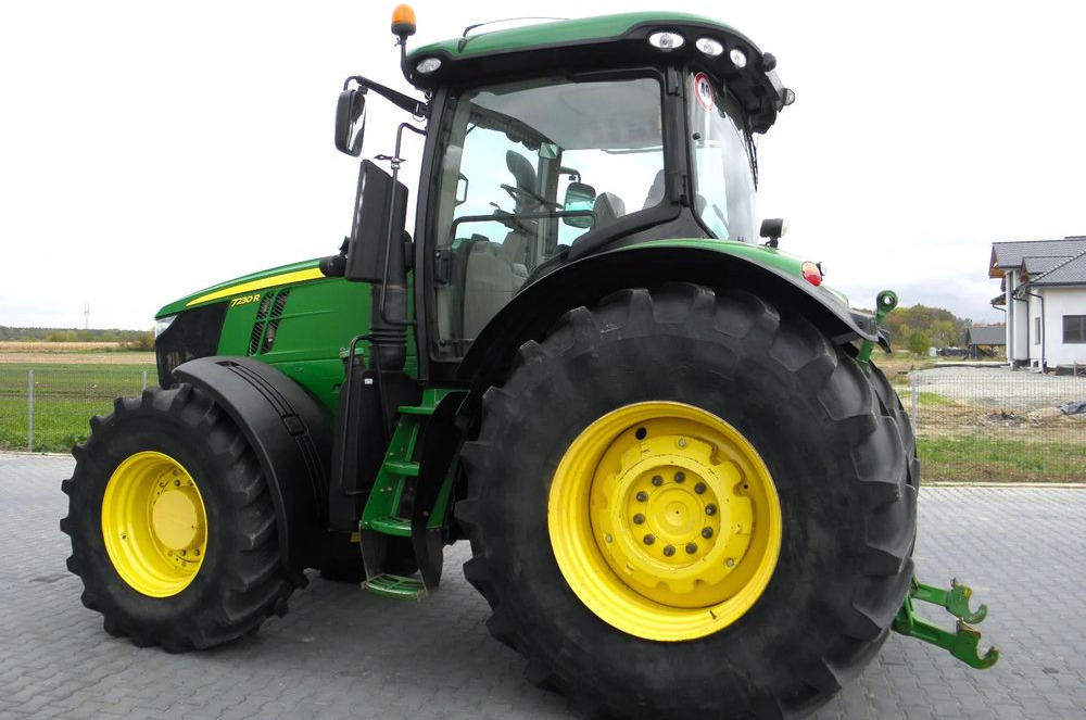 Farm tractor John Deere 7230 R 2012 Rok Nie Malowany, Skrzynia POWERQUAD, Stan Bardzo Dobry: picture 17