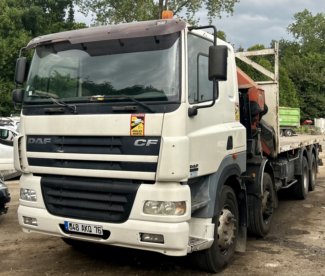 DAF Cf85 380 8x4 plateau grue Palfinger pk44002 - Dropside/ Flatbed truck, Crane truck: picture 1 DAF Cf85 380 8x4 plateau grue Palfinger pk44002 - Dropside/ Flatbed truck, Crane truck: picture 1