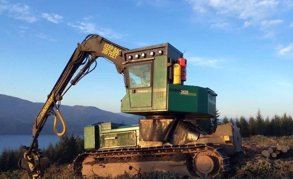 TIMBERJACK 2628 - Forestry harvester: picture 1 TIMBERJACK 2628 - Forestry harvester: picture 1