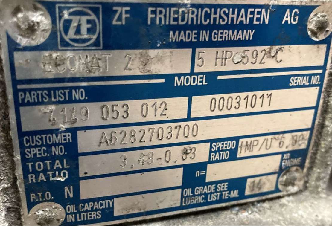 ZF Getriebe ZF 5HP 592C 5HP592C 4149053012 Mercedes Citaro Ecomat 2  - Gearbox for Bus: picture 2 ZF Getriebe ZF 5HP 592C 5HP592C 4149053012 Mercedes Citaro Ecomat 2  - Gearbox for Bus: picture 2