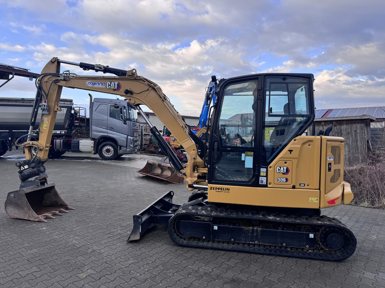 CATERPILLAR 306 CR - Mini excavator: picture 1 CATERPILLAR 306 CR - Mini excavator: picture 1
