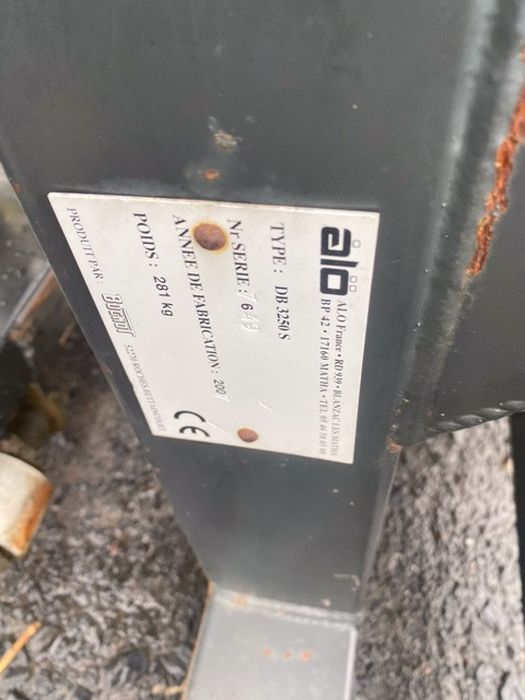 ALO DBS 3250 - Clamp for Farm tractor: picture 2 ALO DBS 3250 - Clamp for Farm tractor: picture 2