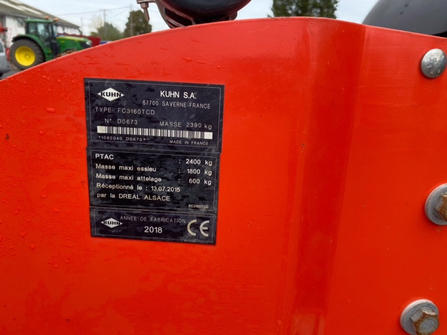 Mower KUHN FC 3160 TCD: picture 6