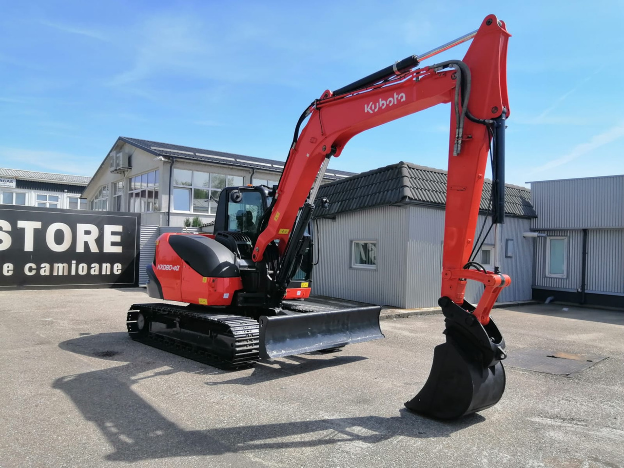 Kubota KX080-4A2 Excavator, TOP !!! - Mini excavator: picture 5 Kubota KX080-4A2 Excavator, TOP !!! - Mini excavator: picture 5