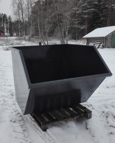 Kuljetuskontti Trima / MP Lift sovitteella - Attachment for Agricultural machinery: picture 3 Kuljetuskontti Trima / MP Lift sovitteella - Attachment for Agricultural machinery: picture 3