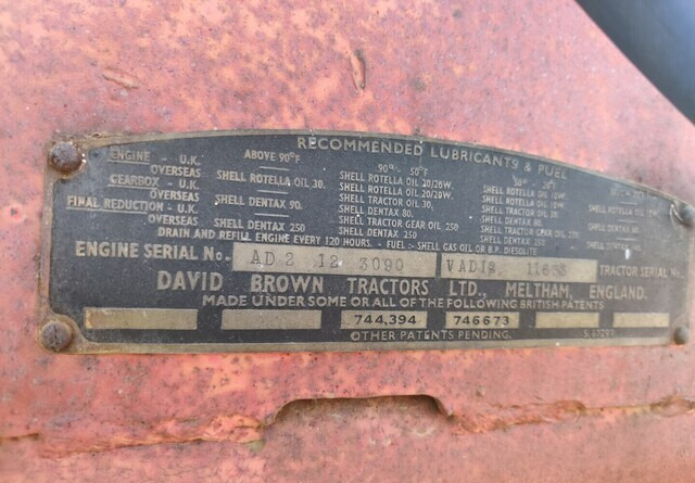 Farm tractor David Brown 2D TRAKTORI - HARVINAISUUS: picture 18