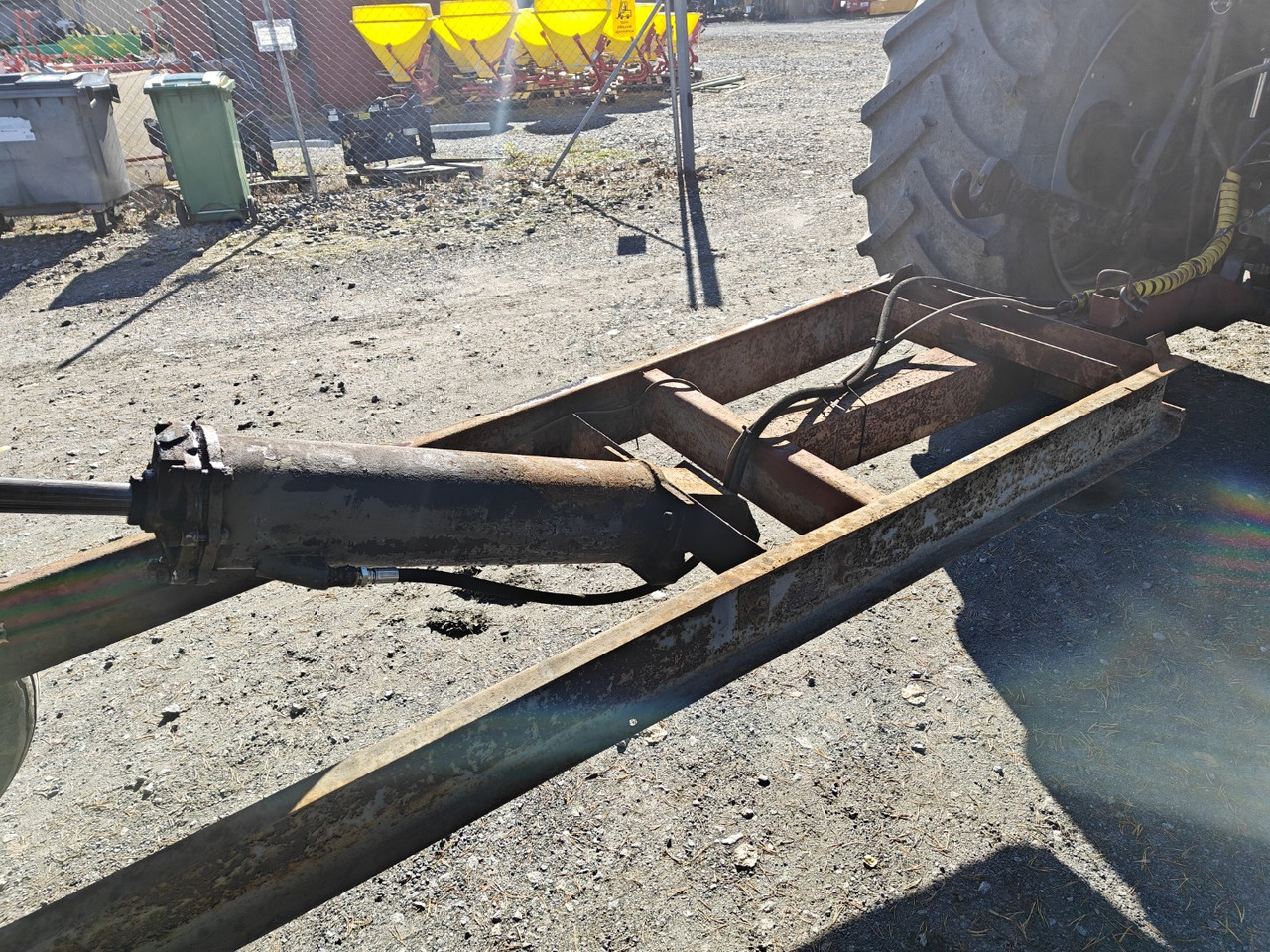 Farm tipping trailer/ Dumper Kippiperävaunu 1-akselinen: picture 12