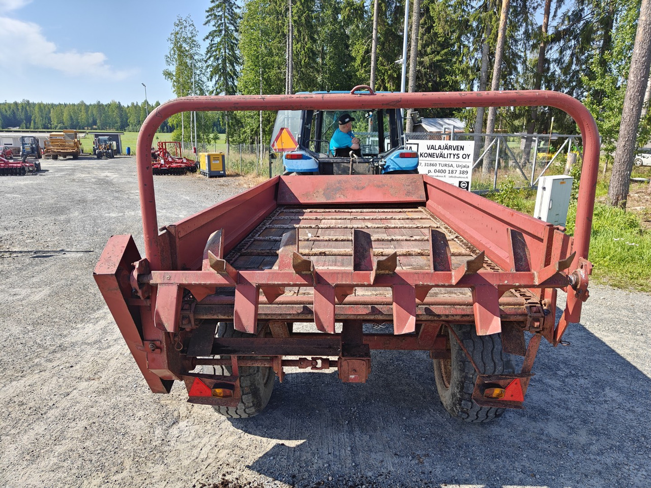 Rysky 5000 lantakärry - Manure spreader: picture 3 Rysky 5000 lantakärry - Manure spreader: picture 3