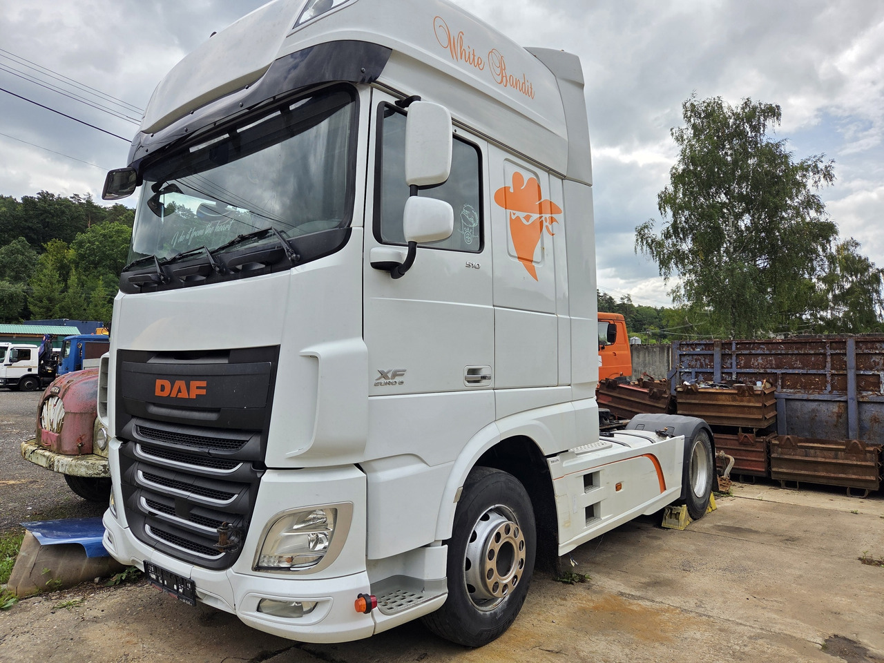 DAF XF 106.510 FOR PARTS ONLY - broken engine - Tractor unit: picture 1 DAF XF 106.510 FOR PARTS ONLY - broken engine - Tractor unit: picture 1