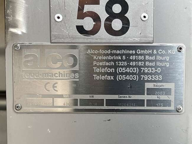 Alco transport conveyor ATG700/1600 - Conveyor: picture 5 Alco transport conveyor ATG700/1600 - Conveyor: picture 5