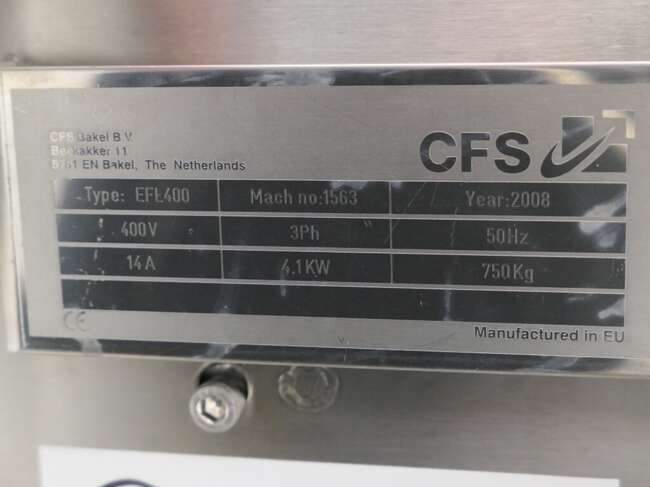 Food processing equipment CFS EasyFlour preduster EFL400: picture 7