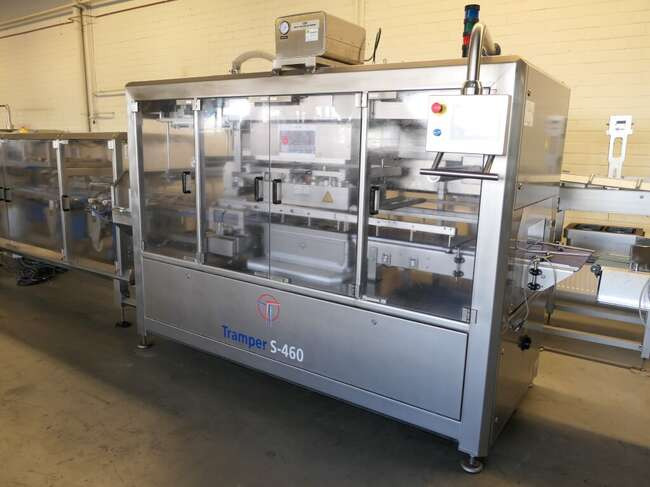 Packaging machinery Tramper filling- and traysealing line GMD99-2: picture 8