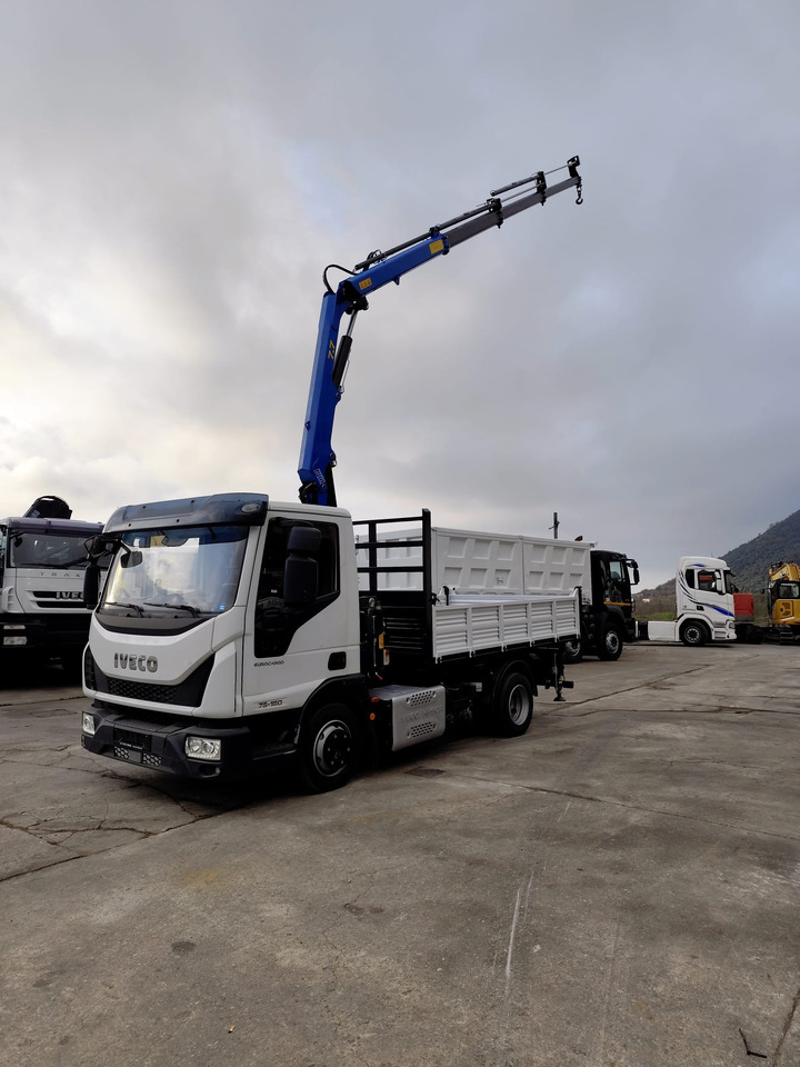 Tipper, Crane truck IVECO EUROCARGO 75-160: picture 43