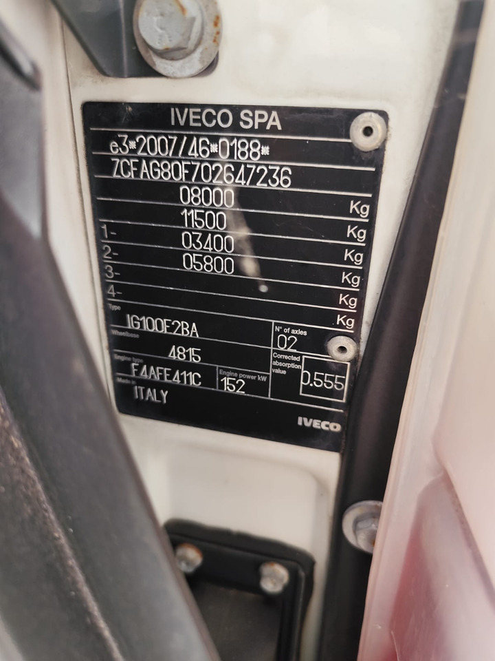 IVECO EUROCARGO 80-210 - Crane truck: picture 2 IVECO EUROCARGO 80-210 - Crane truck: picture 2