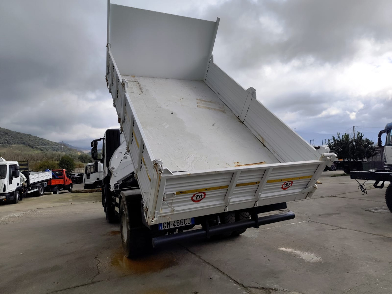 Crane truck, Tipper IVECO STRALIS AD 190S31P: picture 5