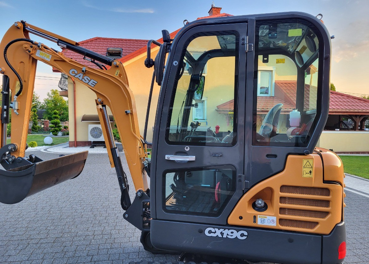 Mini excavator Case CX19C Nowa Koparka: picture 17