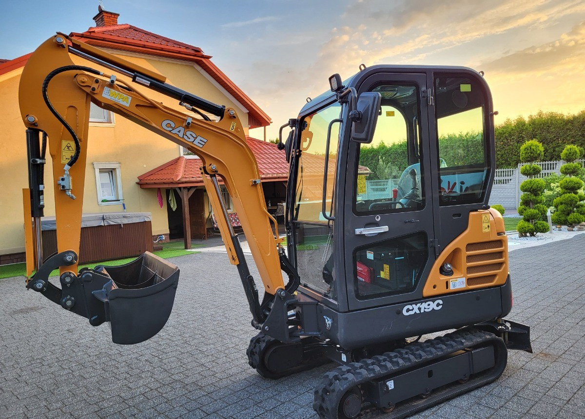 Mini excavator Case CX19C Nowa Koparka: picture 13