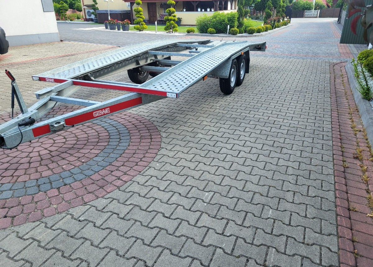 GEWE DMC 270kg długa 5m nowa nie używana Dmc Stan Idealny nowy - Autotransporter trailer: picture 3 GEWE DMC 270kg długa 5m nowa nie używana Dmc Stan Idealny nowy - Autotransporter trailer: picture 3