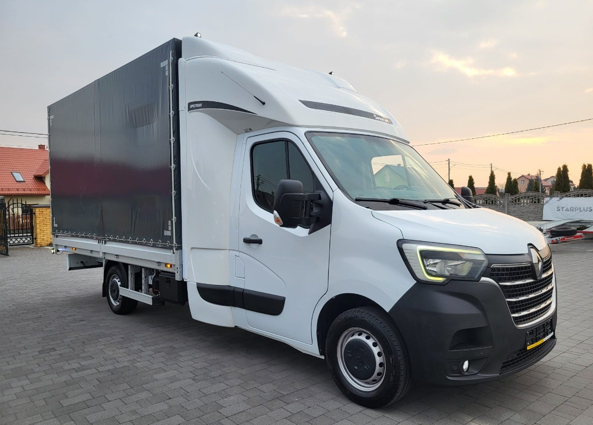 Renault Master 2.3 163ps. 8 europalet Kabina XL 2.3163ps - Curtain side van: picture 2 Renault Master 2.3 163ps. 8 europalet Kabina XL 2.3163ps - Curtain side van: picture 2