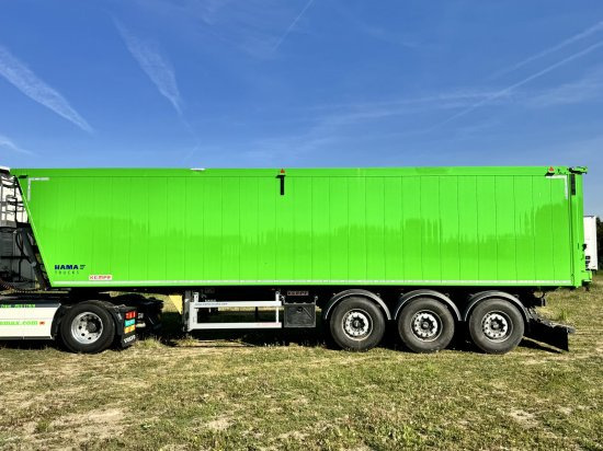 Kempf SKM 39 Alu-Kastenmulde 55m³ Rollplane - Tipper semi-trailer: picture 1 Kempf SKM 39 Alu-Kastenmulde 55m³ Rollplane - Tipper semi-trailer: picture 1