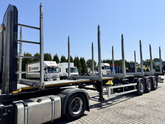 MEGA TIMBER LONG Holzauflieger 6 Rungenpaare - Log semi-trailer: picture 3 MEGA TIMBER LONG Holzauflieger 6 Rungenpaare - Log semi-trailer: picture 3