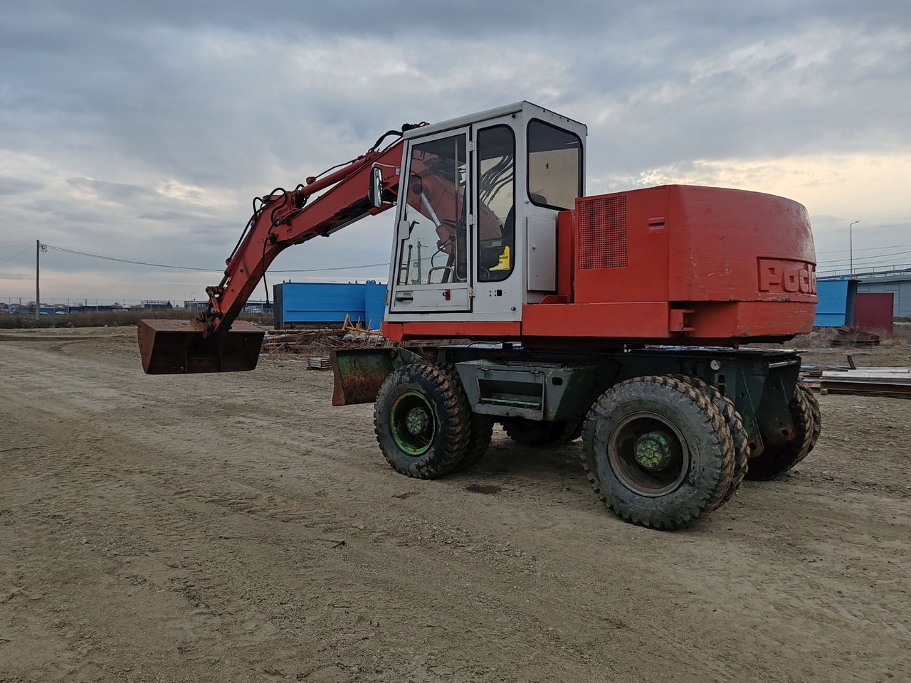 Wheel excavator Case Poclain 61P: picture 7