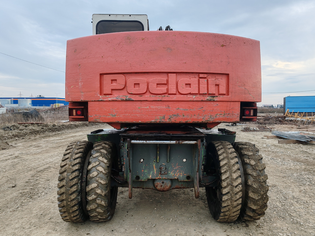 Wheel excavator Case Poclain 61P: picture 6