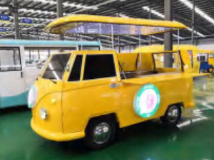 Deli Star Trailer Retro Minivan LR 4300 Electric - EU standards - Vending trailer: picture 1 Deli Star Trailer Retro Minivan LR 4300 Electric - EU standards - Vending trailer: picture 1