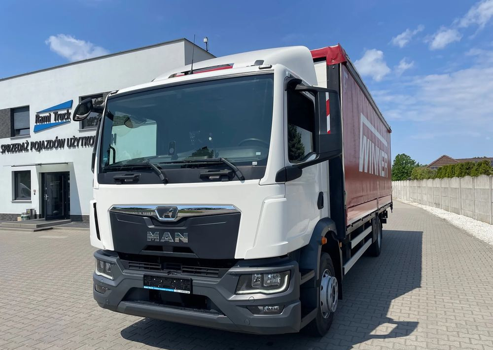 MAN TGM 15.250 Ładowność 8760 kg! - Curtainsider truck: picture 1 MAN TGM 15.250 Ładowność 8760 kg! - Curtainsider truck: picture 1